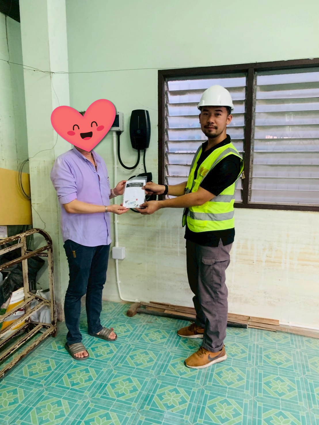 ติดตั้งที่ชาร์จรถ MG นครสวรรค์