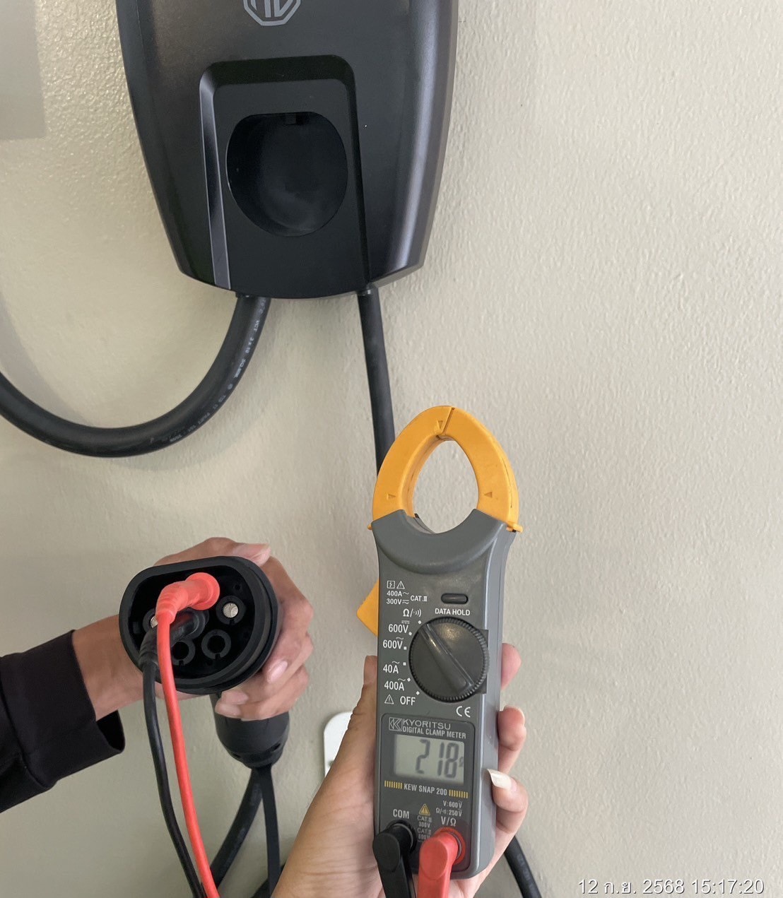 ติดตั้งที่ชาร์จรถ MG นนทบุรี