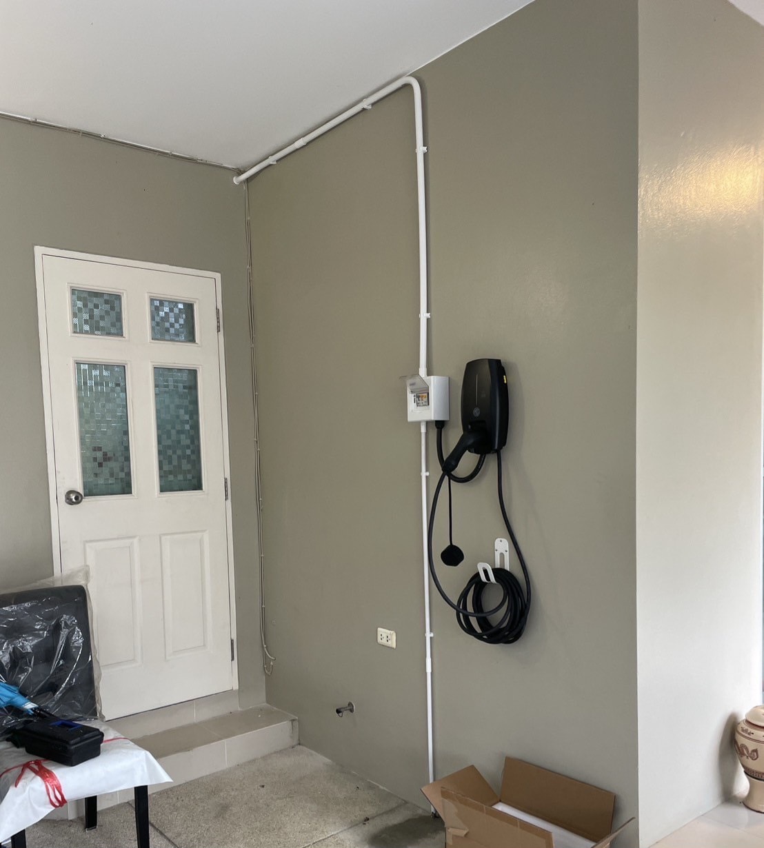 ติดตั้งที่ชาร์จรถ MG นนทบุรี