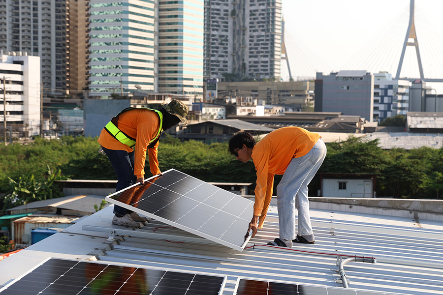 รับติดตั้ง SOLAR CELL - Moose Master รับติดตั้ง ซ่อม ขาย EV Charger