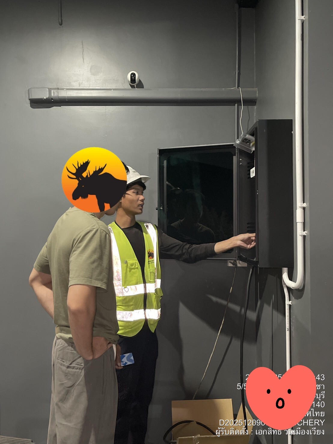 ติดตั้ง EV CHARGER บ้านลูกค้า