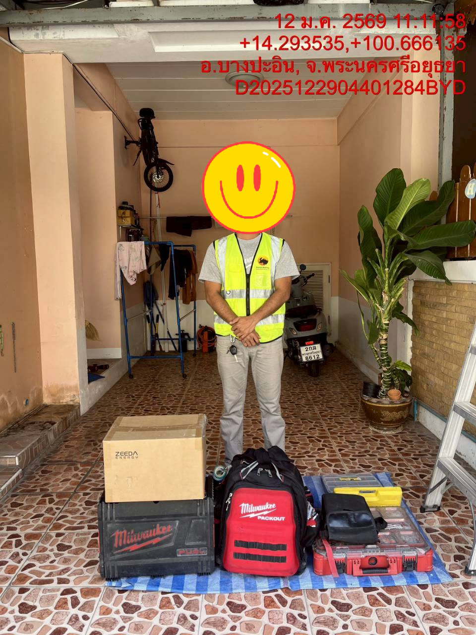 ติดตั้ง EV Charger บ้านลูกค้า รถ BYD