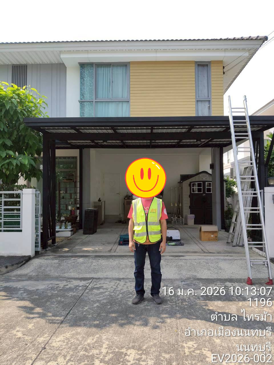 ติดตั้ง EV Charger บ้านลูกค้า รถ MG