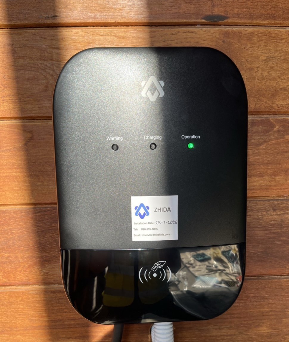 ลูกค้าจากจ.กรุงเทพมหานคร ติดตั้ง EV Charger บ้านลูกค้า