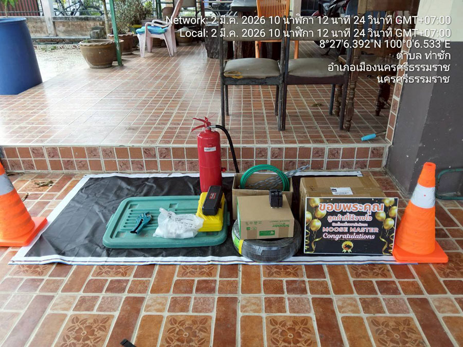 ติดตั้ง EV Charger รถ BYD ลูกค้าจากนครศรีธรรมราช