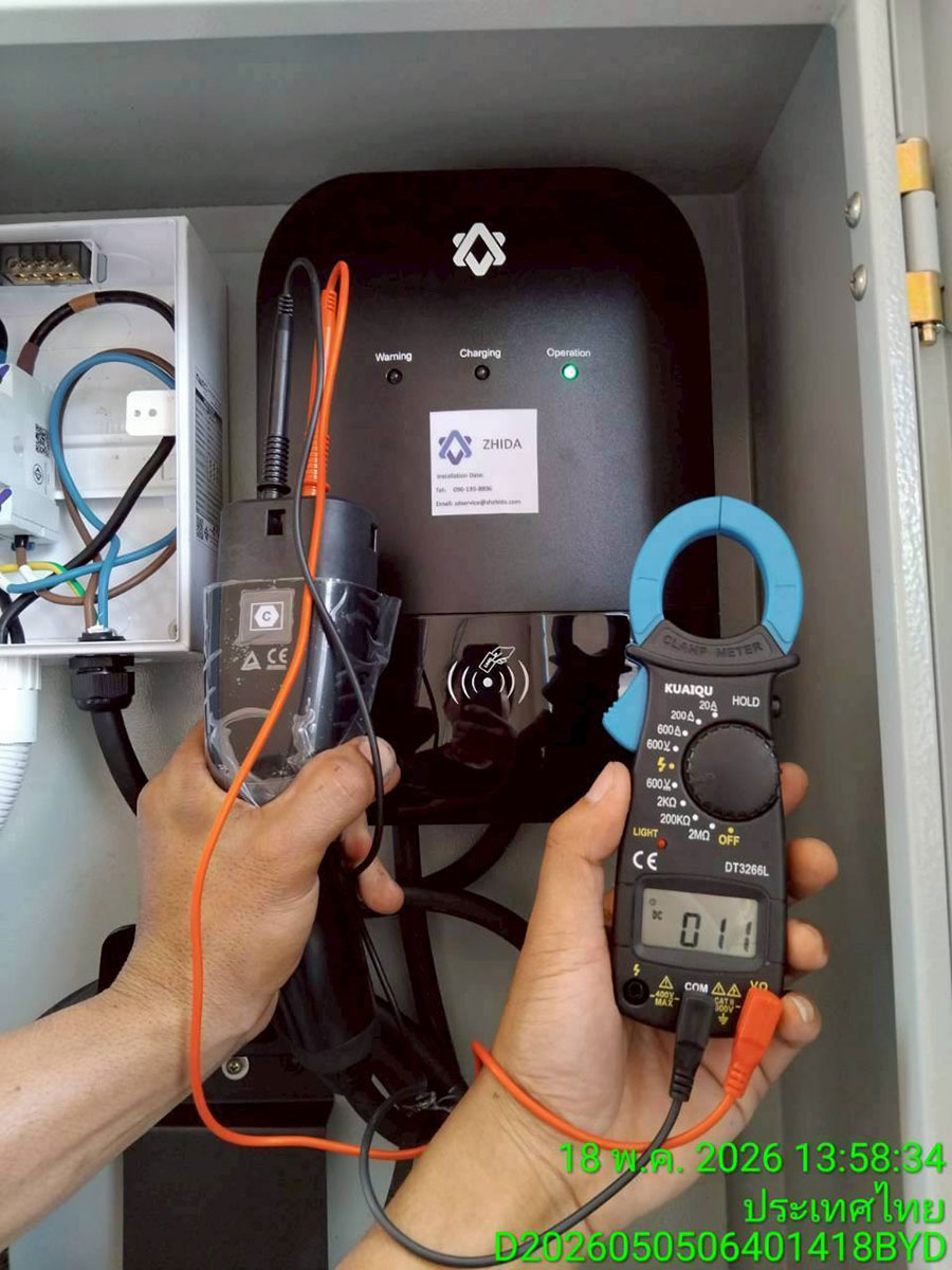 ติดตั้ง EV Charger ลูกค้าจากกรุงเทพมหานคร
